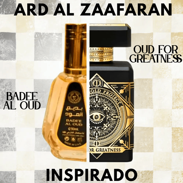 FRAGRANCE WORLD BADEE AL OUD  EDP 50 ML HOMBRE 2