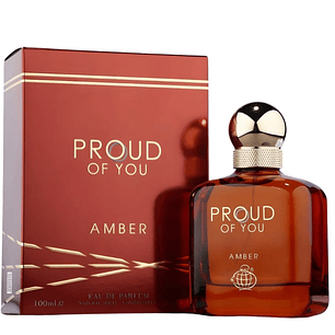 FRAGRANCE WORLD PROUD OF YOU AMBER  EDP 100 ML HOMBRE