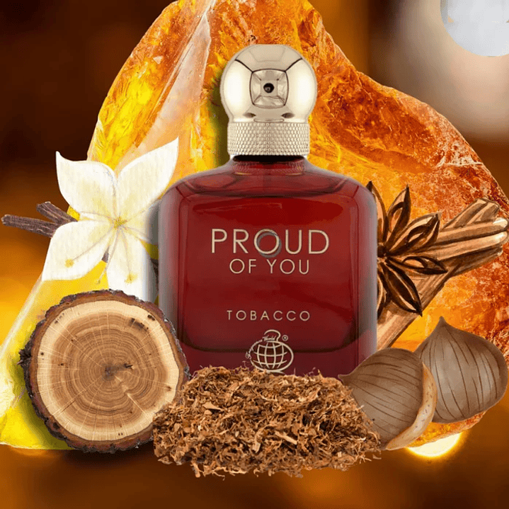 FRAGRANCE WORLD PROUD OF YOU TOBACCO  EDP 100 ML HOMBRE 2