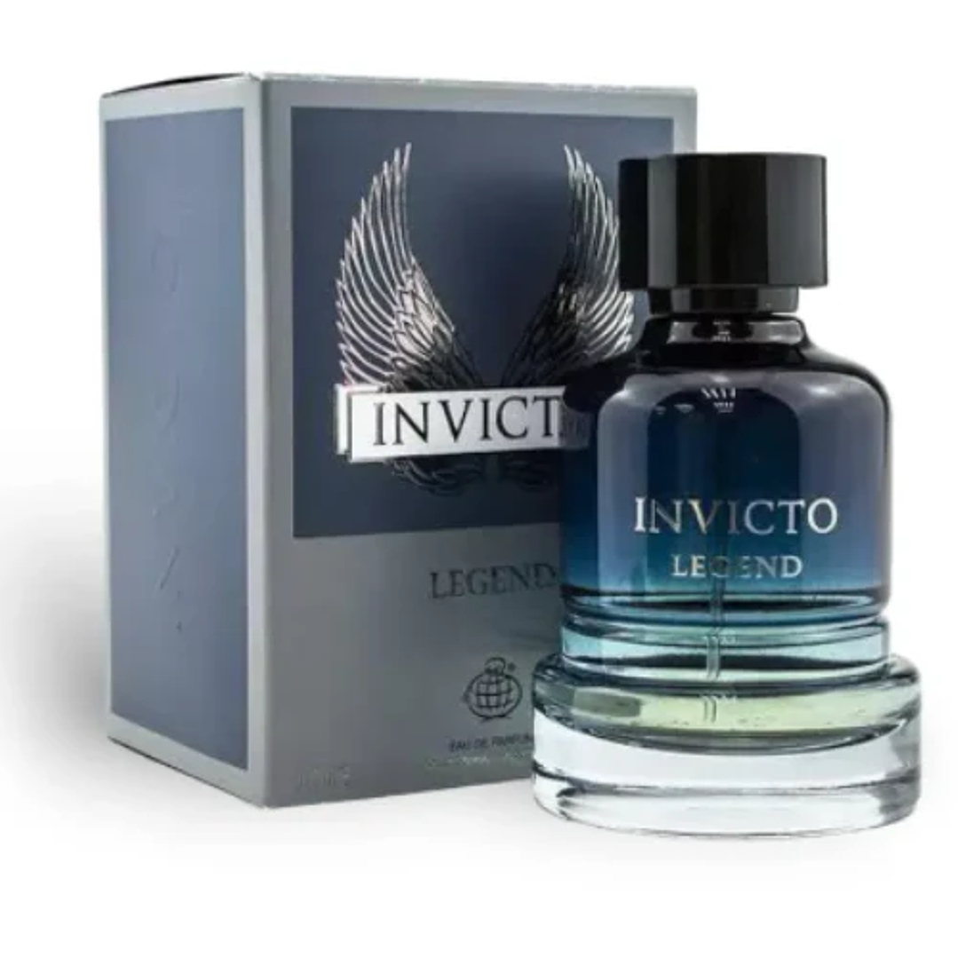Fragrance World Invicto Legend EDP 100 ml Hombre - Inspirado En Invictus Legend Rabanne 2