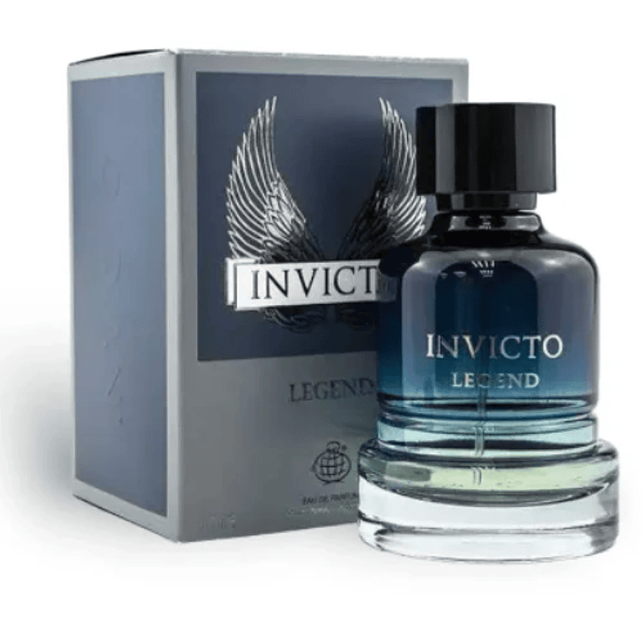 Fragrance World Invicto Legend EDP 100 ml Hombre - Inspirado En Invictus Legend Rabanne 2