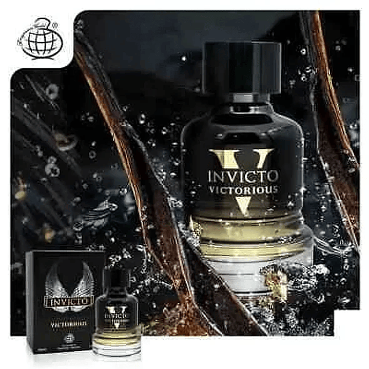 Fragrance World Invicto Victorious Edp 100 Ml Hombre (Invictus Victory Elixir Paco Rabanne) 2