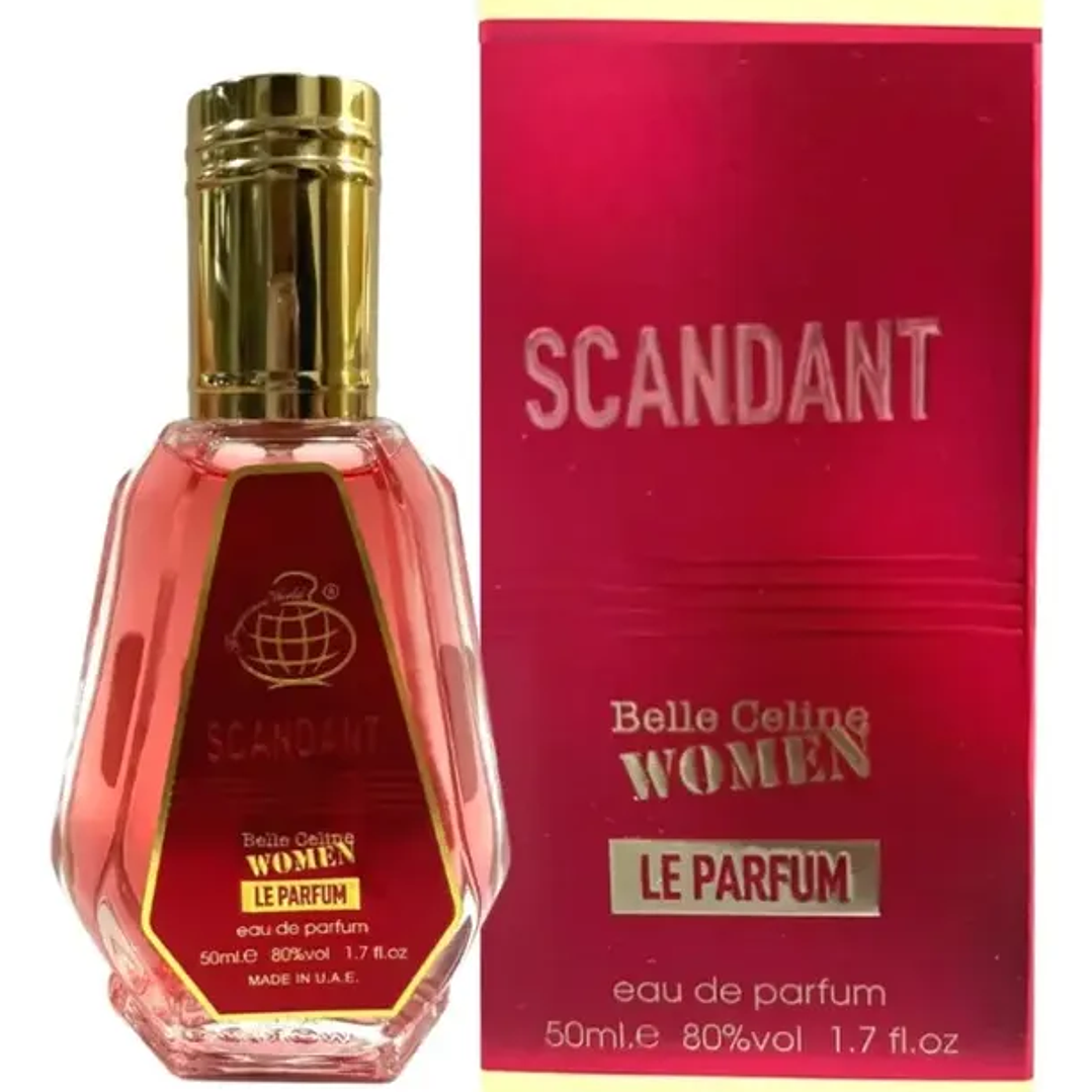 SCANDANT BELLE CELINE WOMEN LE PARFUM  EDP 50  ML( COMO SCANDAL LE PARFUM DE JEAN PAUL GUILTER) 1