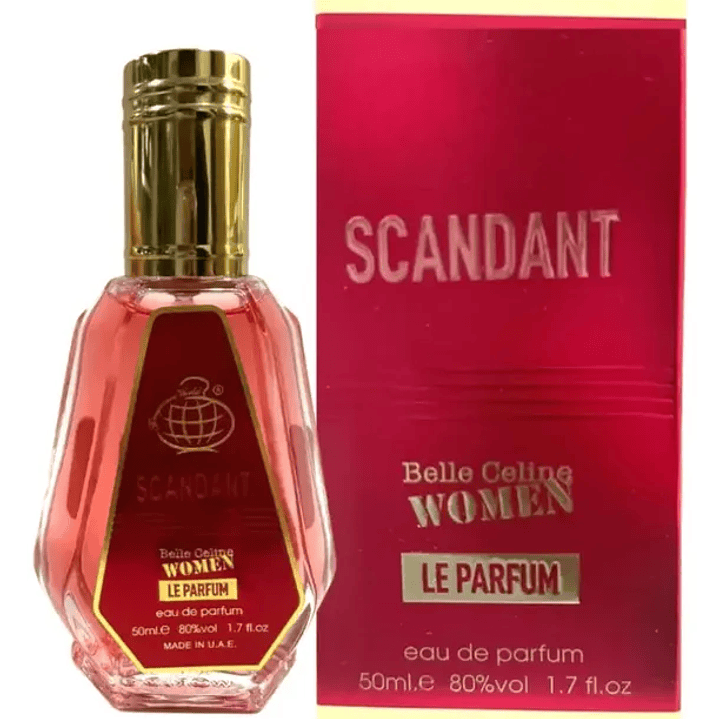 SCANDANT BELLE CELINE WOMEN LE PARFUM  EDP 50  ML( COMO SCANDAL LE PARFUM DE JEAN PAUL GUILTER) 1