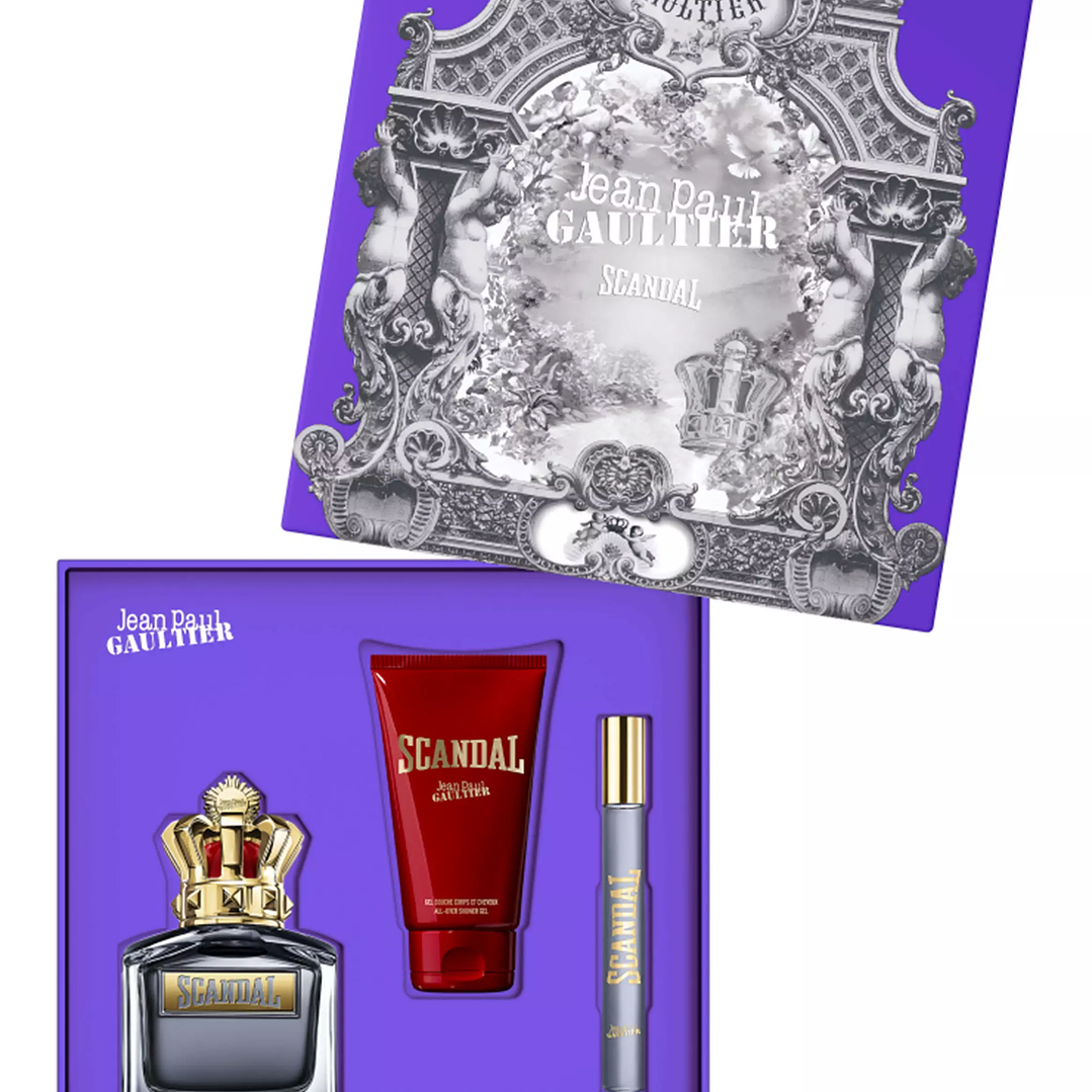 JEAN PAUL GAULTIER 100ML SCANDAL EDT 100ML + 75ML SG + 10ML 1