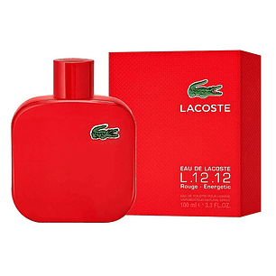Lacoste L.12.12  Rouge Hombre Edt 100 ml
