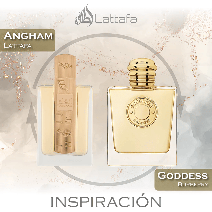 Lattafa Angham Edp 100 Ml Unisex – Inspirado En Burberry Goddess 2