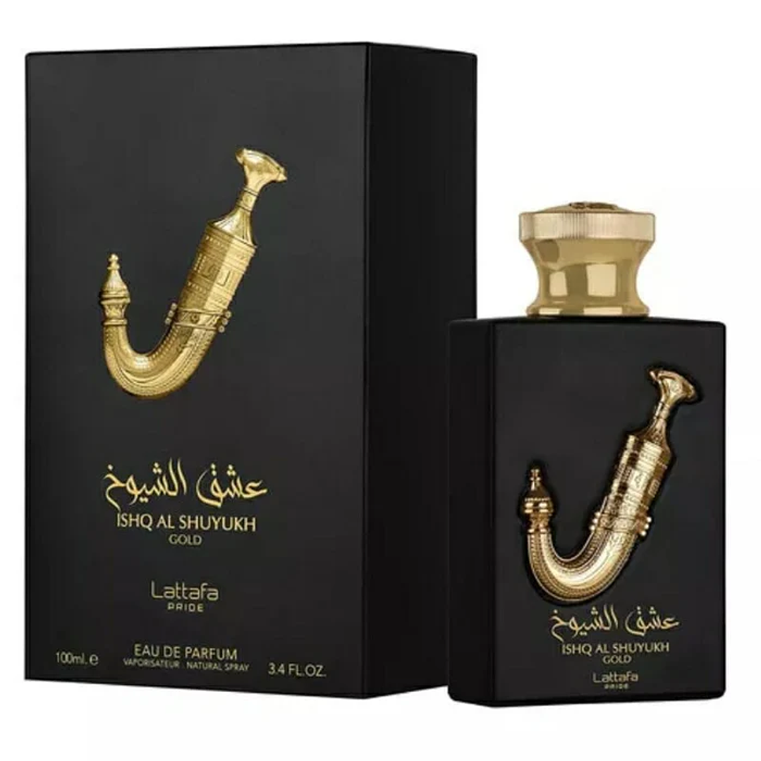 Lattafa Pride Ishq Al Shuyukh Gold Edp 100 Ml Unisex -Inspirado En Babycat Ysl 1