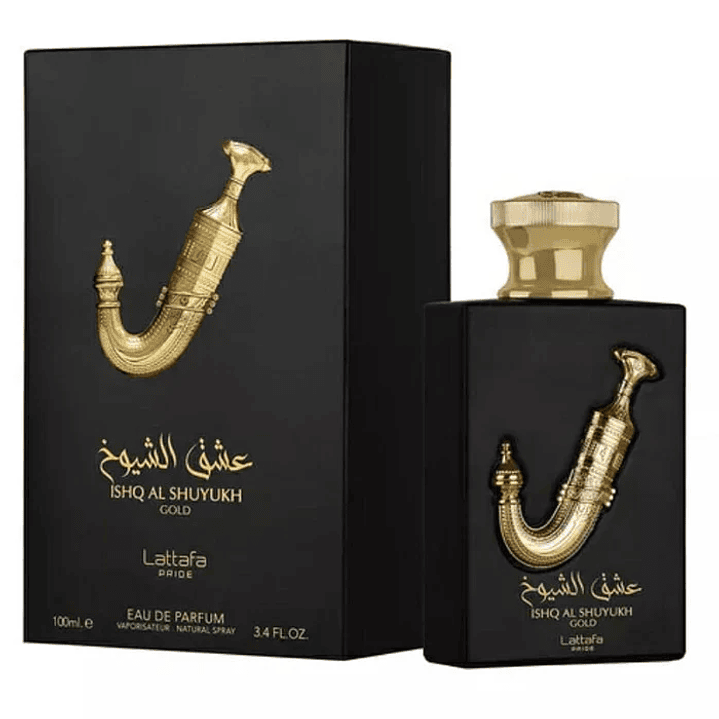 Lattafa Pride Ishq Al Shuyukh Gold Edp 100 Ml Unisex -Inspirado En Babycat Ysl 1