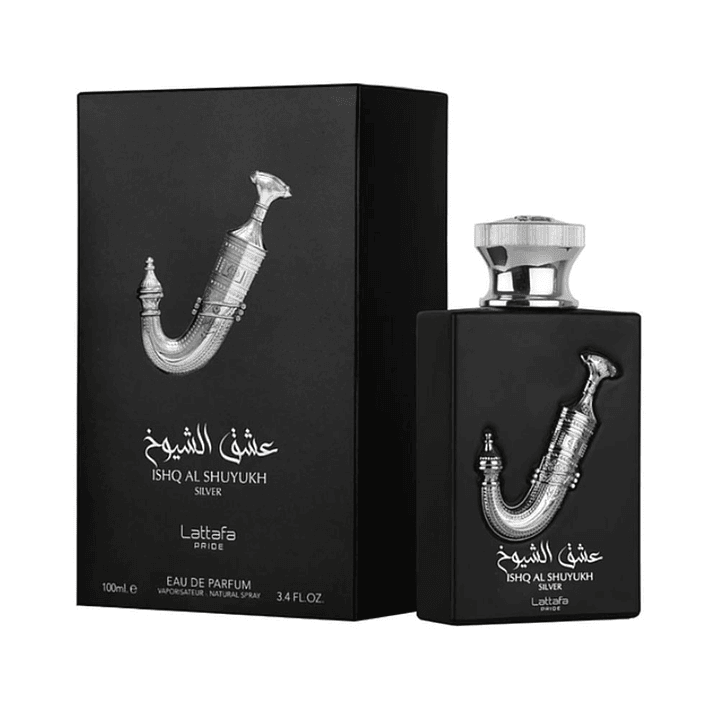 LATTAFA PRIDE ISHQ AL SHUYUKH SILVER EDP 100 ML UNISEX 1