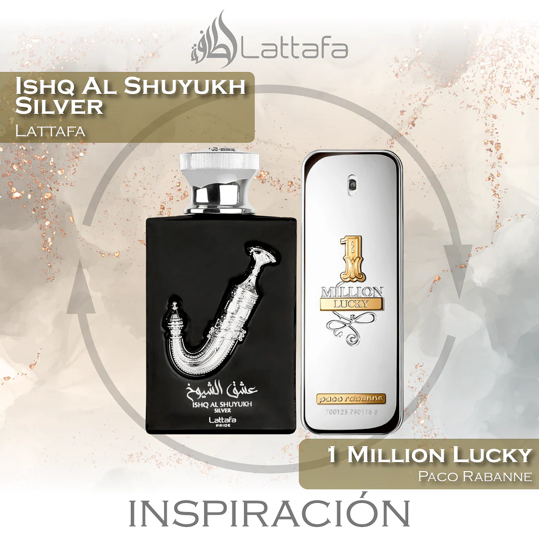 LATTAFA PRIDE ISHQ AL SHUYUKH SILVER EDP 100 ML UNISEX 2