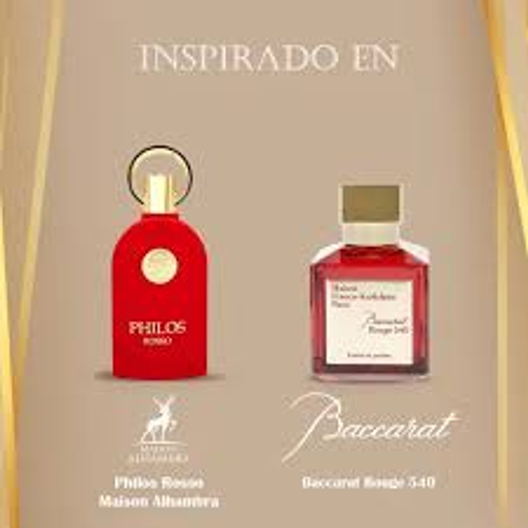 MAISON ALHAMBRA 100ML PHILOS ROSSO EDP 100ML 1