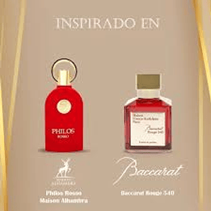 MAISON ALHAMBRA 100ML PHILOS ROSSO EDP 100ML