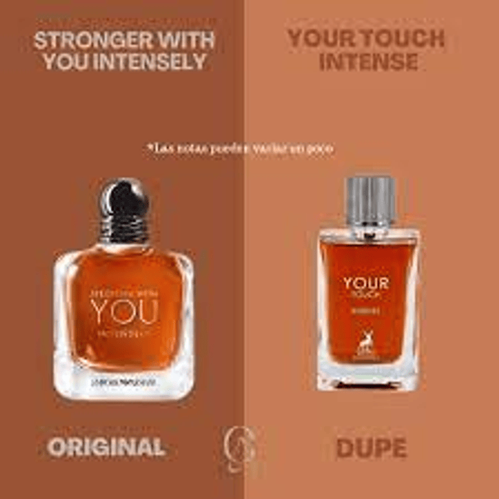 YOUR TOUCH INTENSE EDP 100 ML HOMBRE 2