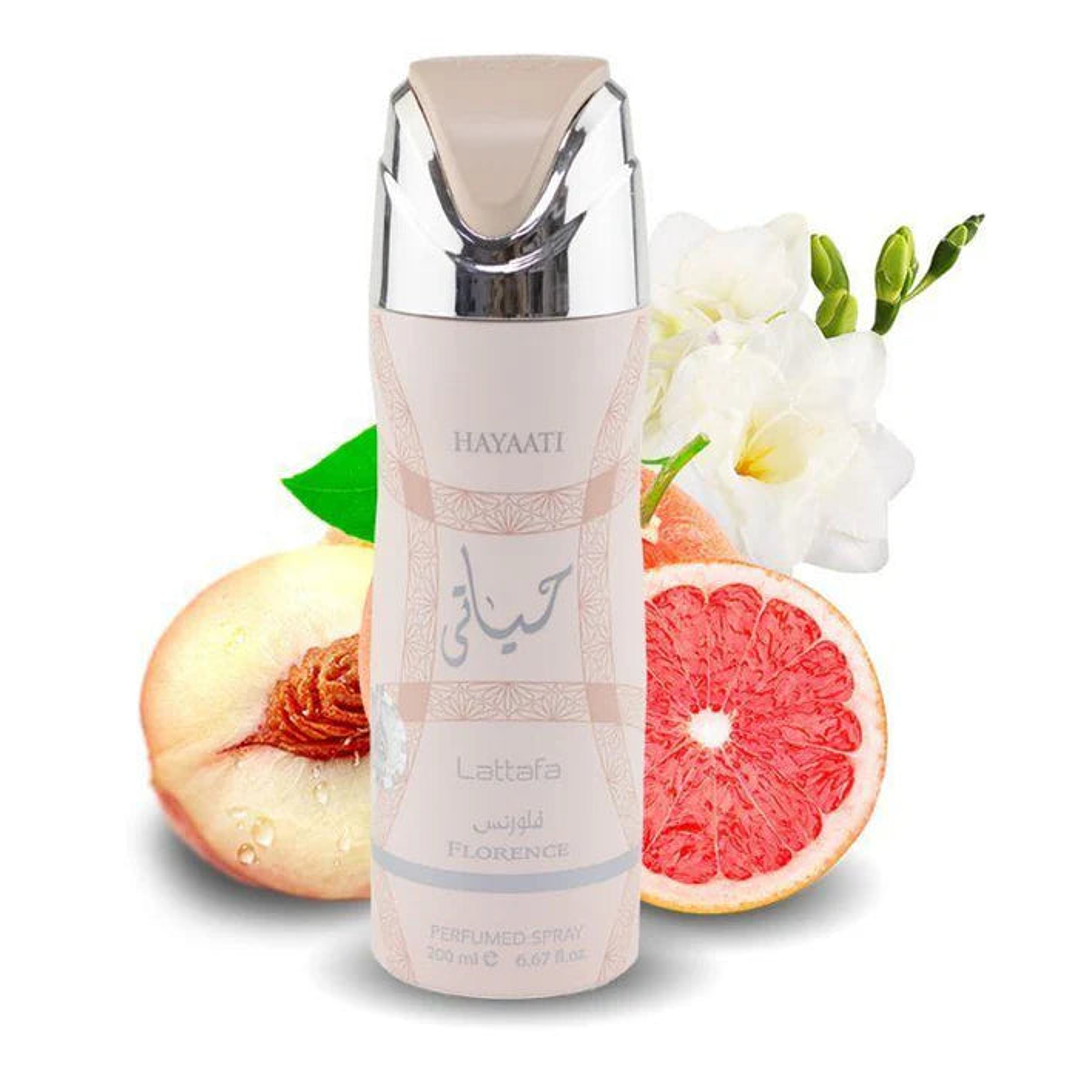 Desodorante Lattafa Hayaati Florence 200 Ml Mujer 2