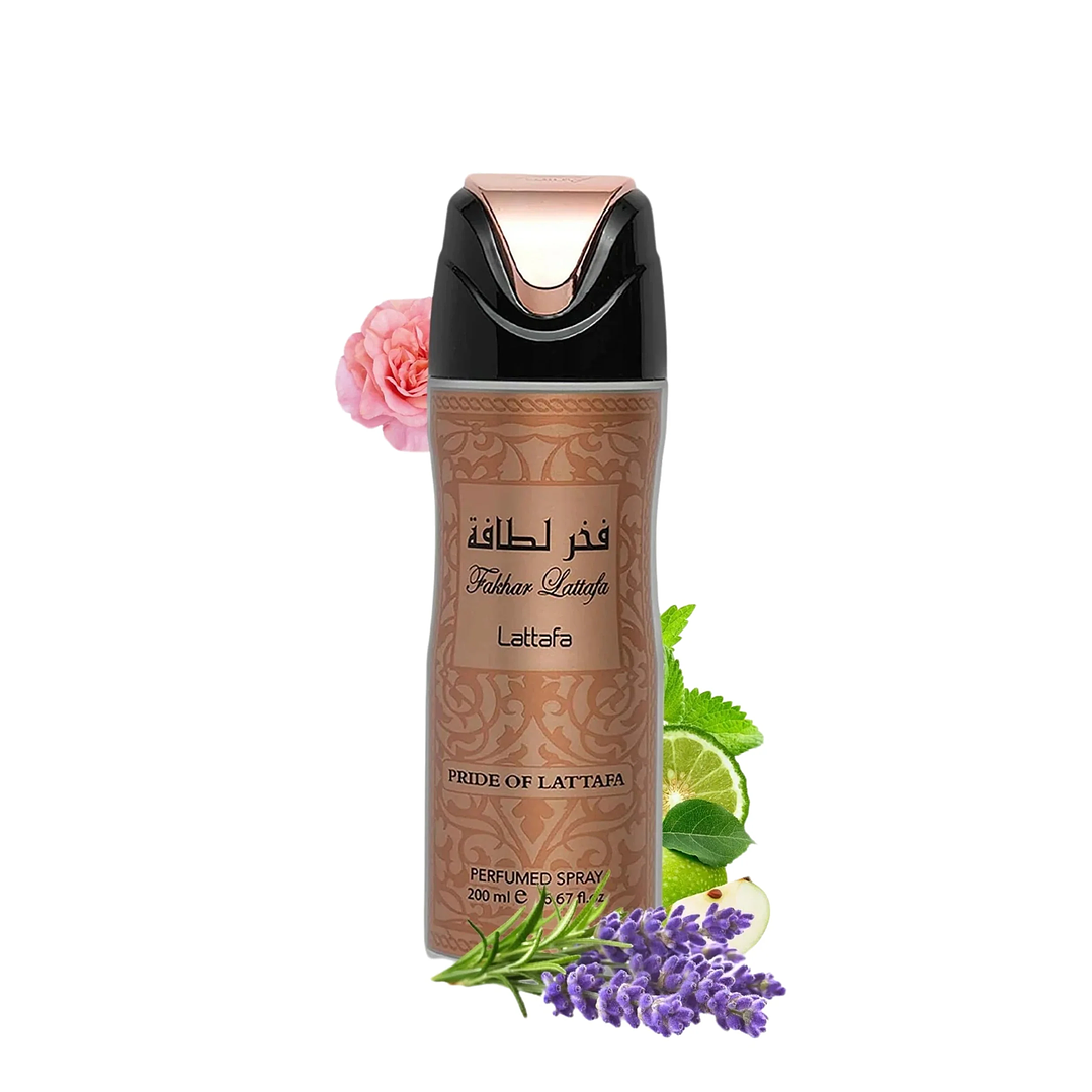 Desodorante Lattafa Fakhar Femme Pride of Lattafa Perfumed Spray 200 ml Mujer 2