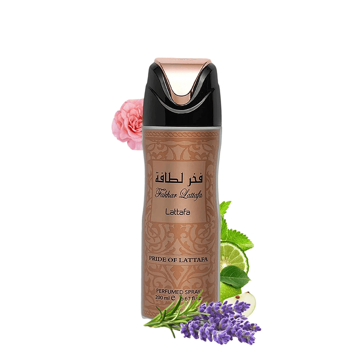 Desodorante Lattafa Fakhar Femme Pride of Lattafa Perfumed Spray 200 ml Mujer 2