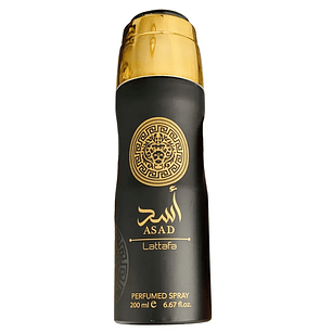 Desodorante Lattafa Asad Perfumed Spray 200 ml Hombre
