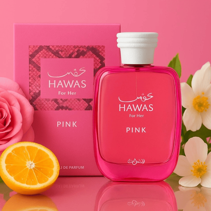 Perfume Hawas for Her Pink EDP 100 ml Rasasi MUJER 2