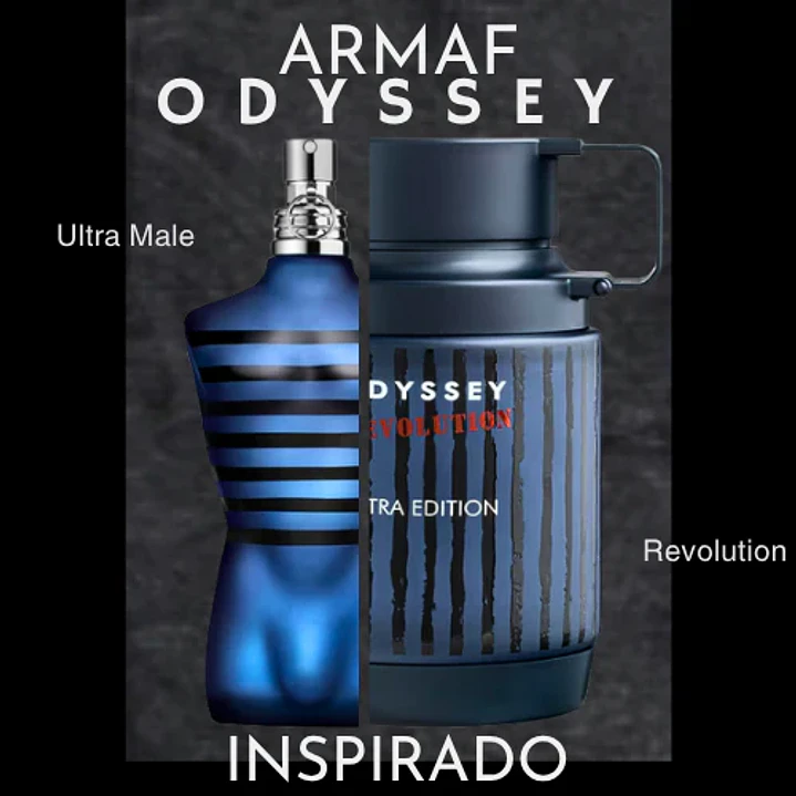 Odyssey Revolution EDP 100 ML Unisex - Armaf - (Inspirado en Ultra Male) 2