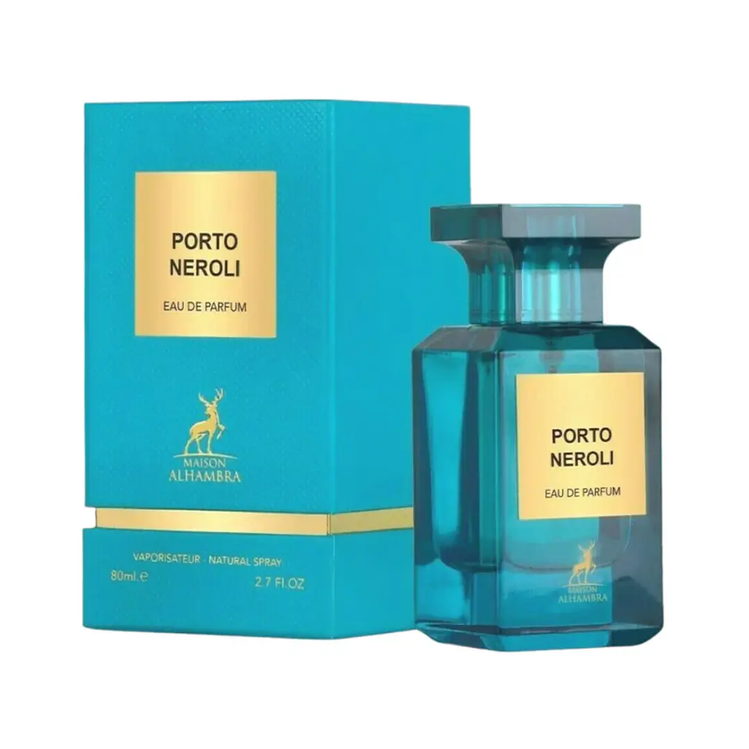 Maison Alhambra Porto Neroli EDP 80ml Unisex - Inspirado en Neroli Portofino de Tom Ford 1