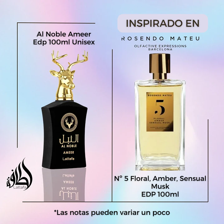 Lattafa Al Noble Ameer 100ML EDP Unisex 2