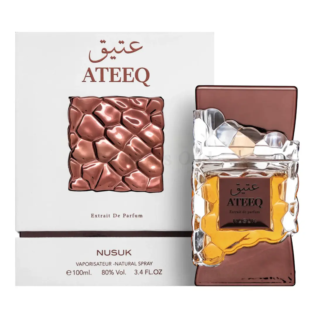 ATEEQ NUSUK 100ML UNISEX EDP- INSPIRADO EN XJ 1861 Naxos Xerjoff 2