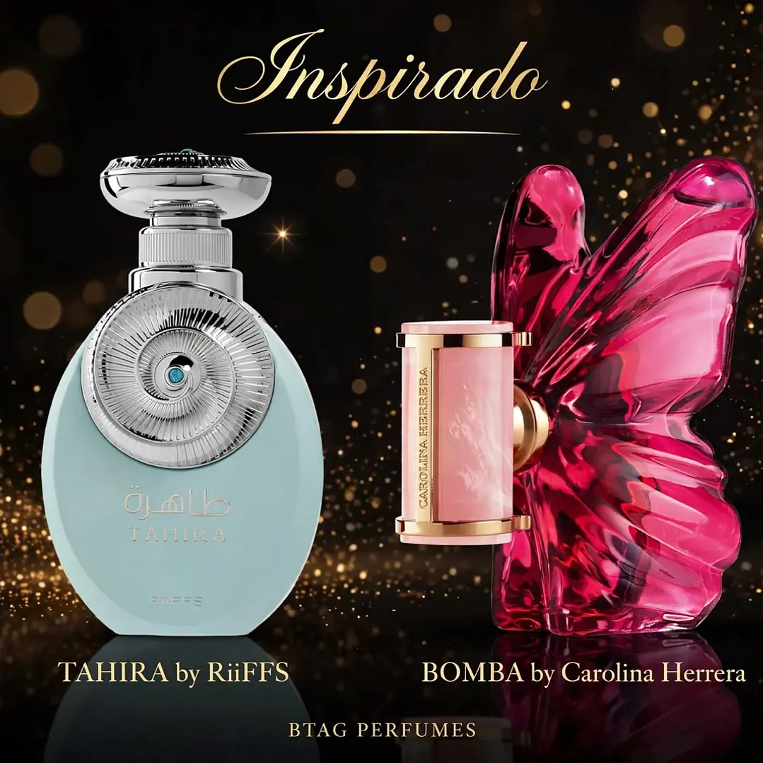 TAHIRA RIIFFS 100ML UNISEX EDP- ENSPIRADO EN La Bomba Carolina Herrera 1