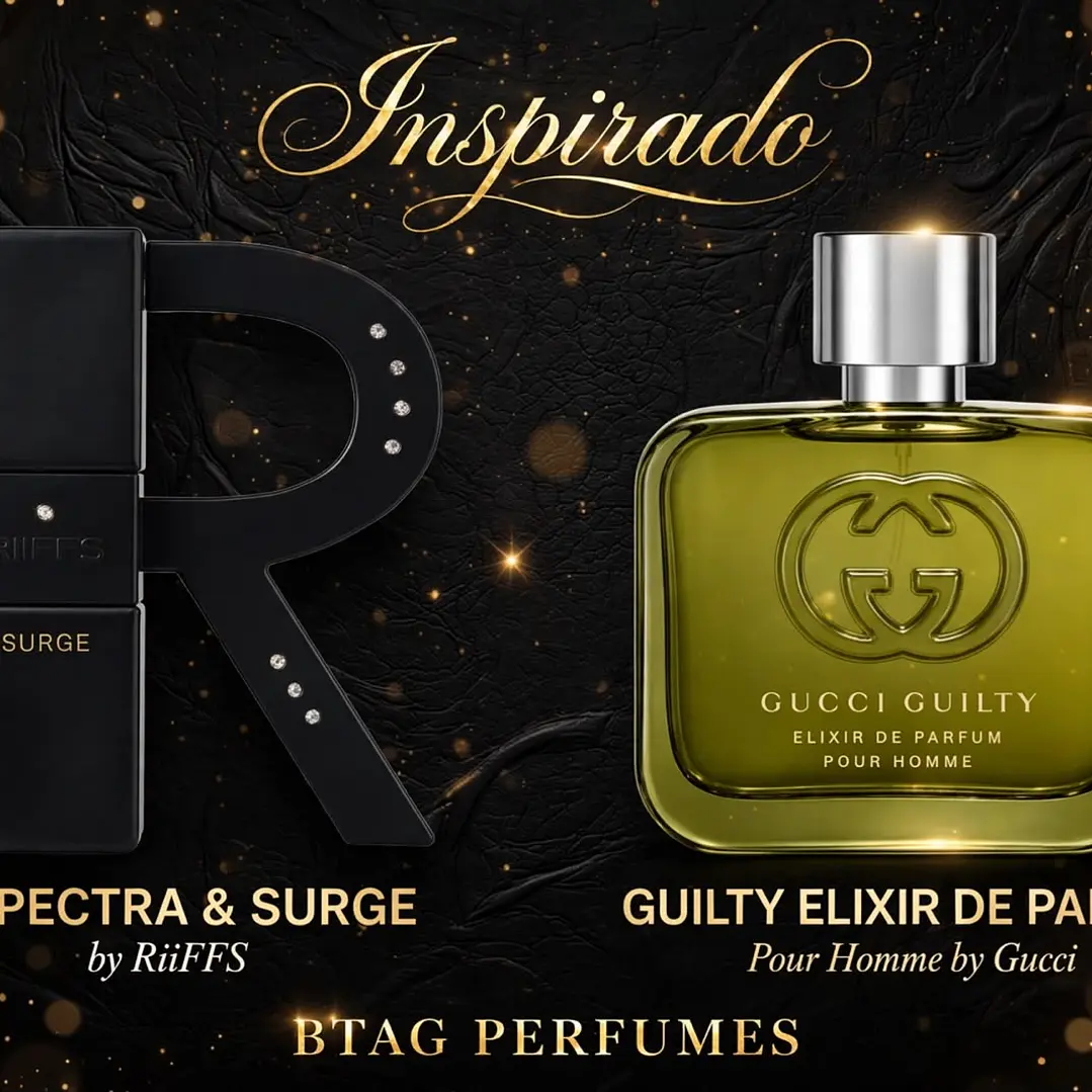 R SPECTRA & SURGE RIIFFS 100ML HOMBRE EDP-INSPIRADO EN Guilty Elixir de Parfum pour Homme Gucci 1