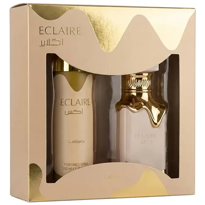 ESTUCHE Perfume Eclaire EDP 100 ml + Perfume Spray 200 ml Lattafa MUJER  1
