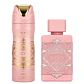 ESTUCHE  Badee Al Oud Noble Blush EDP 100 ml + Perfume Spray 200 ml - Miniatura 2