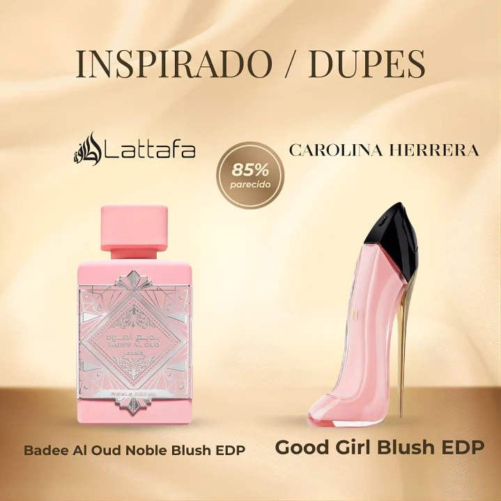 ESTUCHE  Badee Al Oud Noble Blush EDP 100 ml + Perfume Spray 200 ml 3