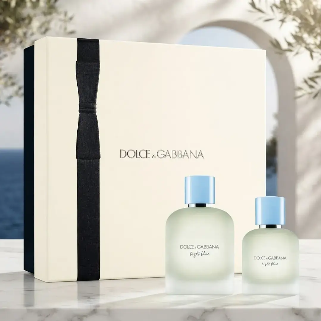 ESTUCHE  Dolce & Gabbana Light Blue Pour Homme EDT 100 ml + 50 ml 2