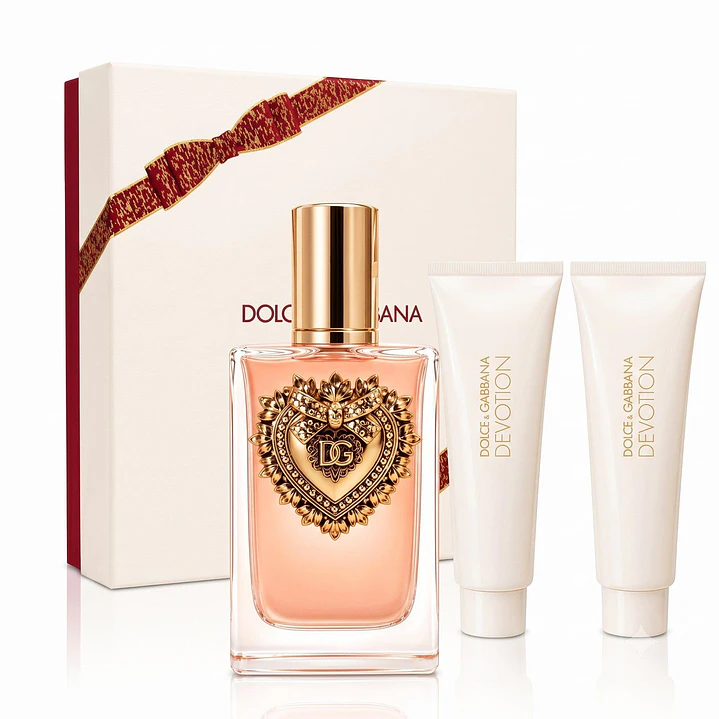 Set Perfume Devotion EDP 100 ml + SG 50 ml + Loción Corporal 50 ml Mujer de Dolce & Gabbana 2
