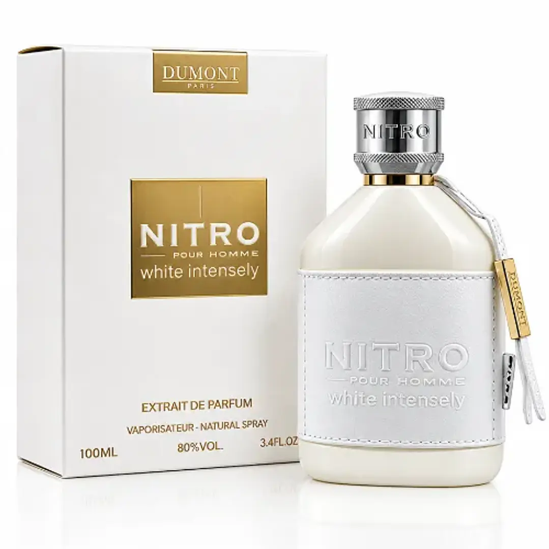 Nitro White Intensely Pour Homme EDP 100 ML - Dumont (Inspirado en Stronger With You) 1