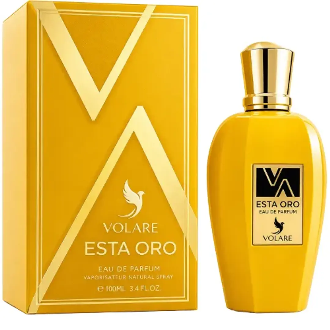 VOLARE ESTA ORO EAU DE PARFUM 100 ML UNISEX -INSPIRADO EN Erba Gold Xerjoff 2