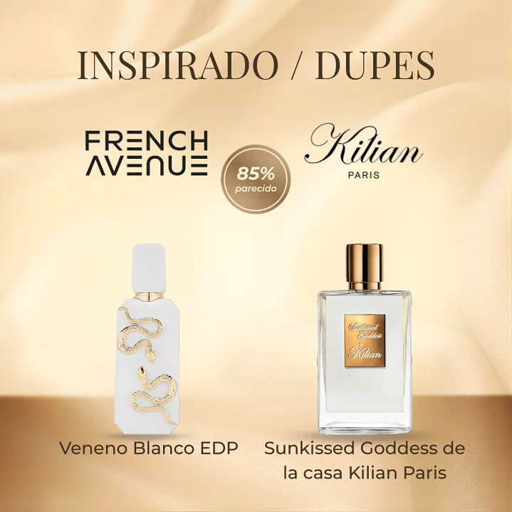 Veneno Bianco French Avenue 100Ml Unisex Edp- INSPIRADO EN Sunkissed Goddess By Kilian 2