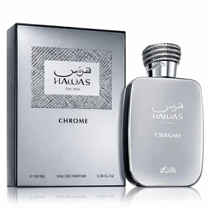 HAWAS CHROME EDP 100 ML HOMBRE 