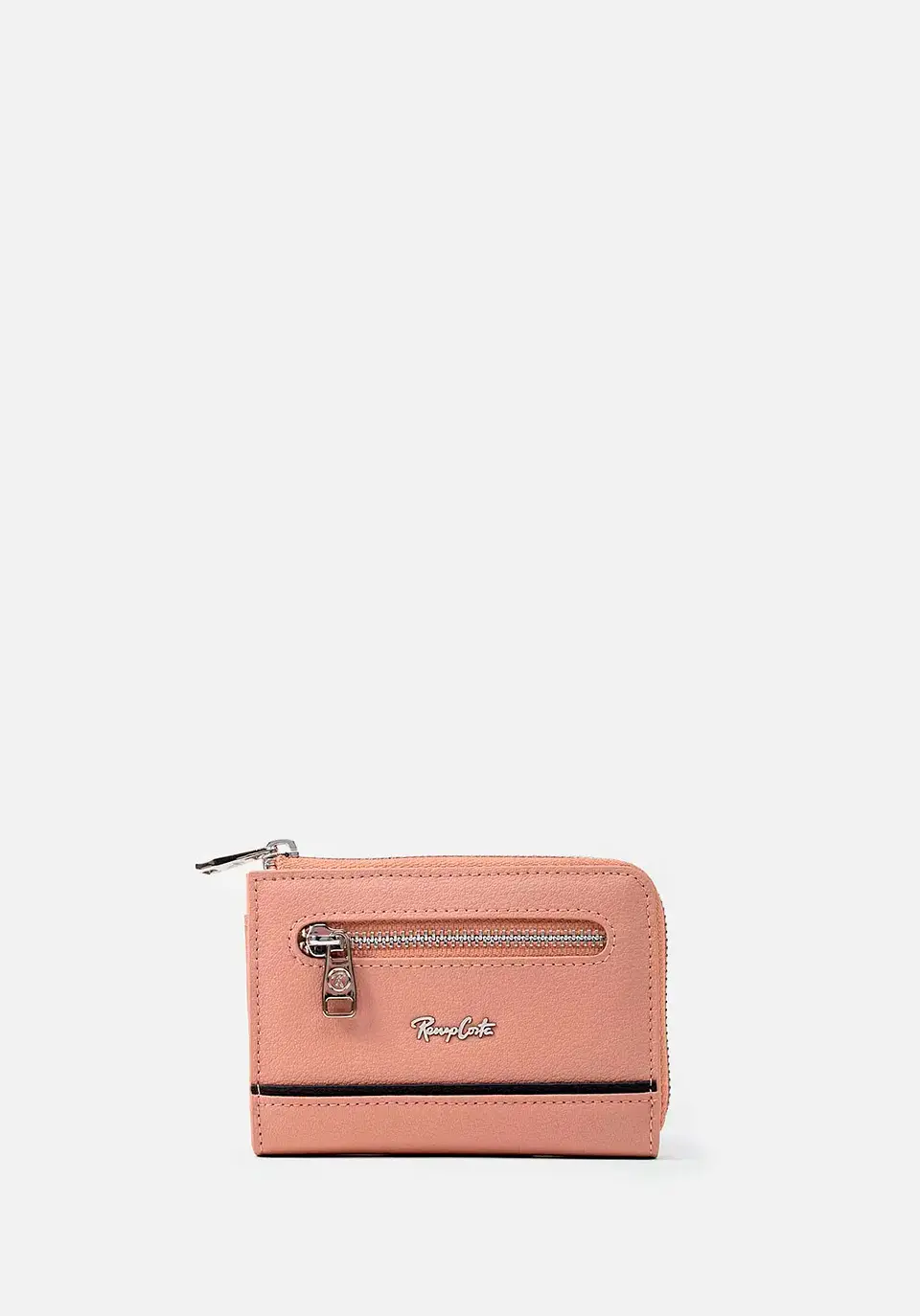 MONEDERO CASUAL CON COMPARTIMIENTOS PARA MONEDAS Y TARJETAS Look 1