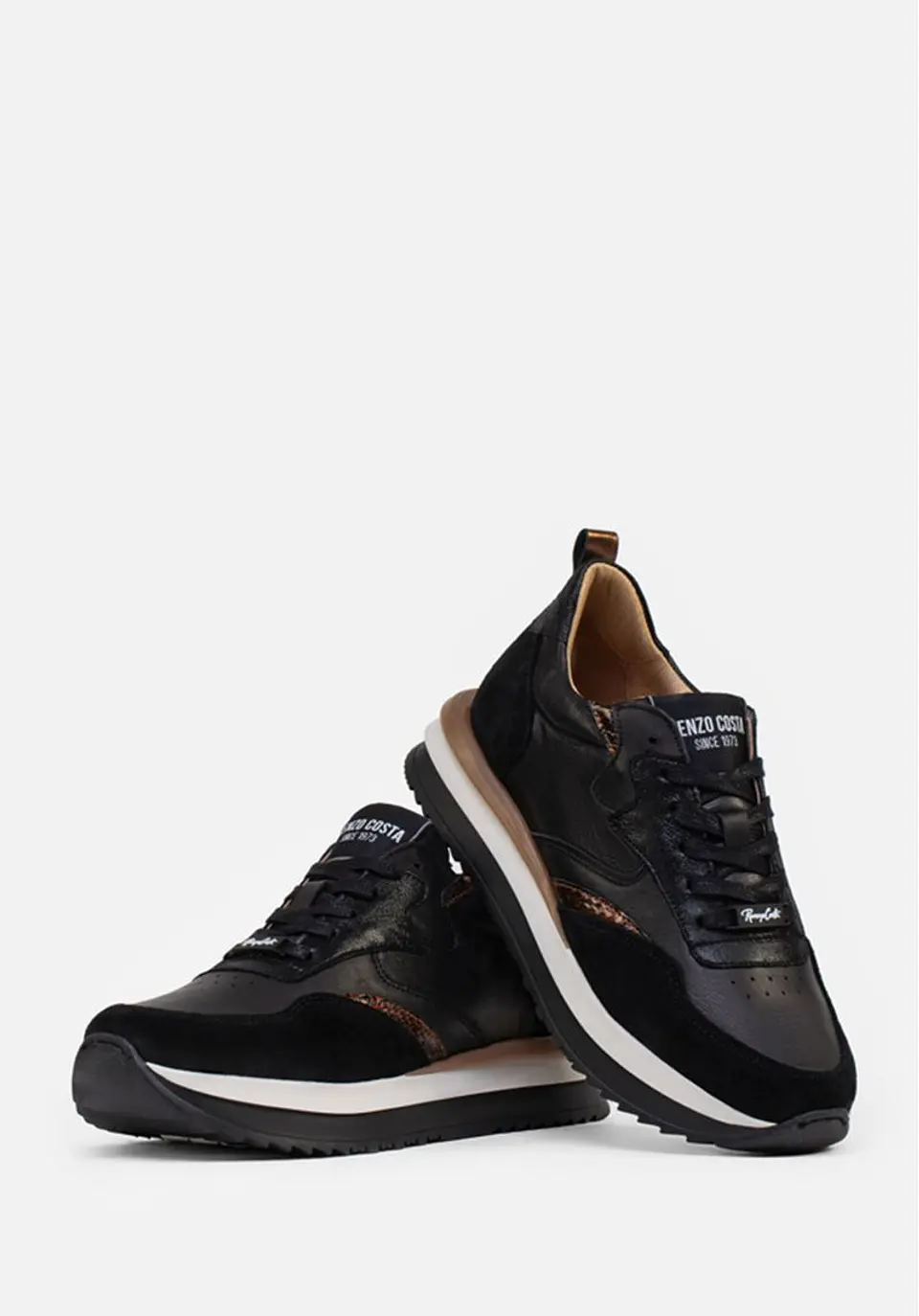 SNEAKERS BLACK & CROCO Series 6