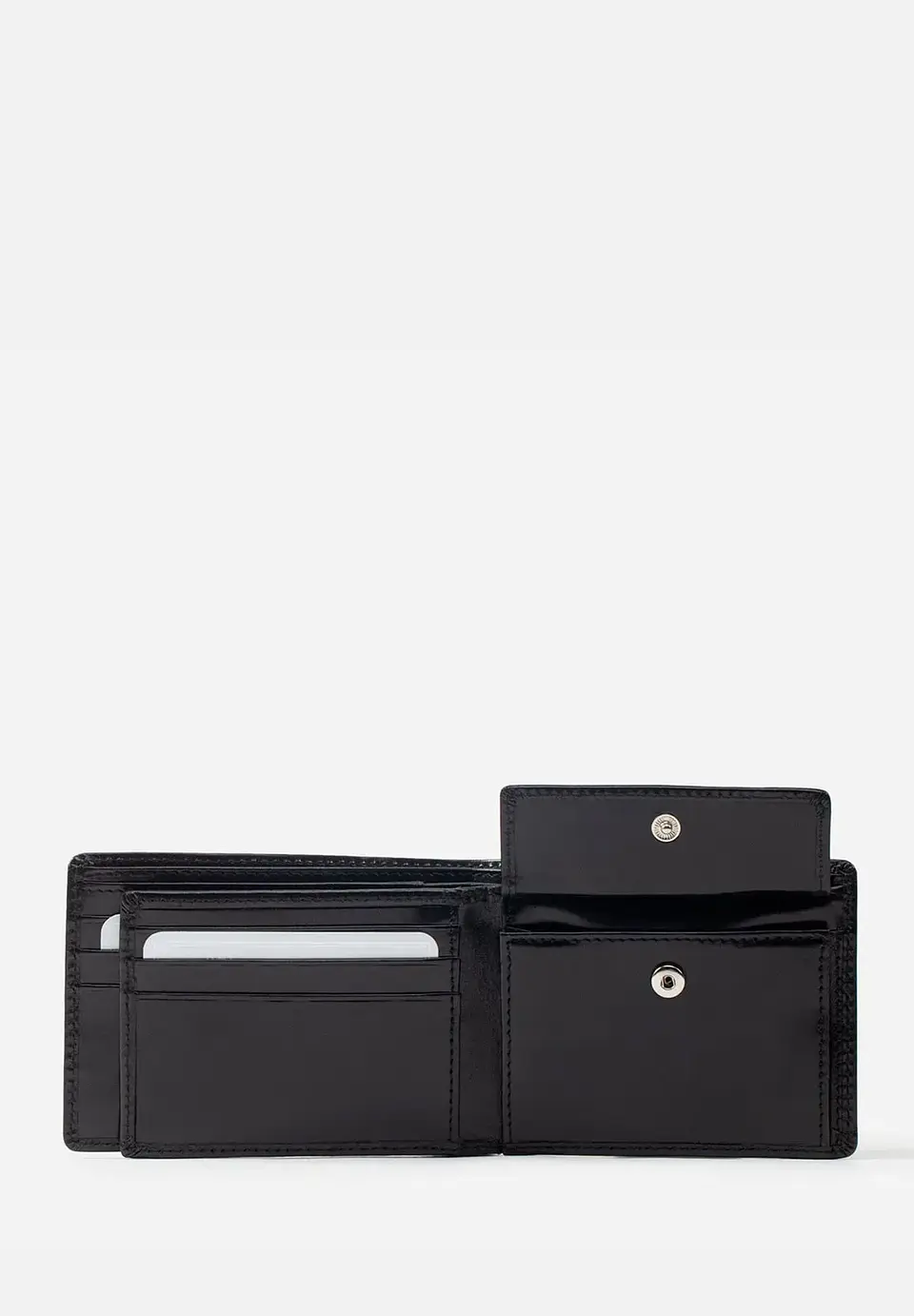 Modern BILLETERA DE ESTILO CLÁSICO EN CUERO ITALIANO 2