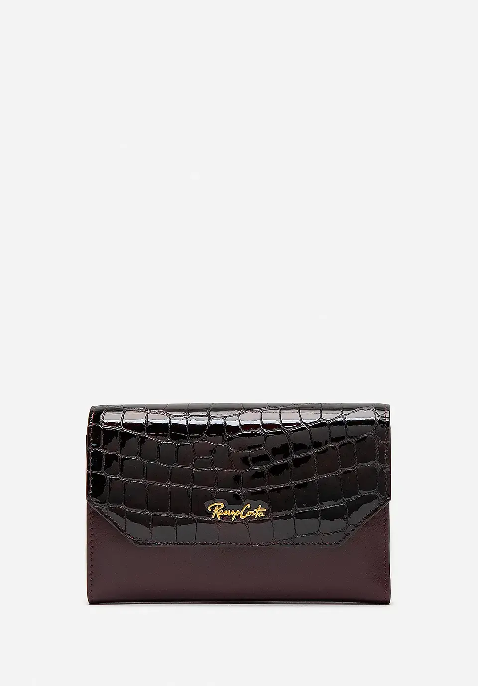 BILLETERA CUERO CROCO GLOW MIDI 1