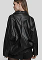 CASACA CUERO MUJER BOMBER - Miniatura 3
