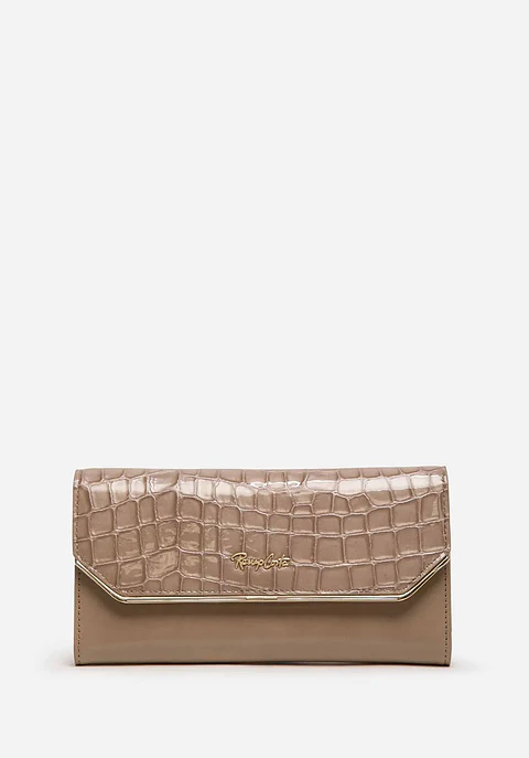 Premium BILLETERA CROCO LUXE CLUTCH
