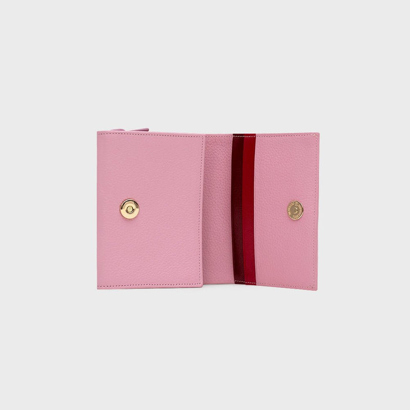 BILLETERA D LUCKY LADYBUG ROSA 2