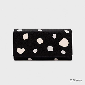 BILLETERA LARGA 101 DALMATIANS NEGRO