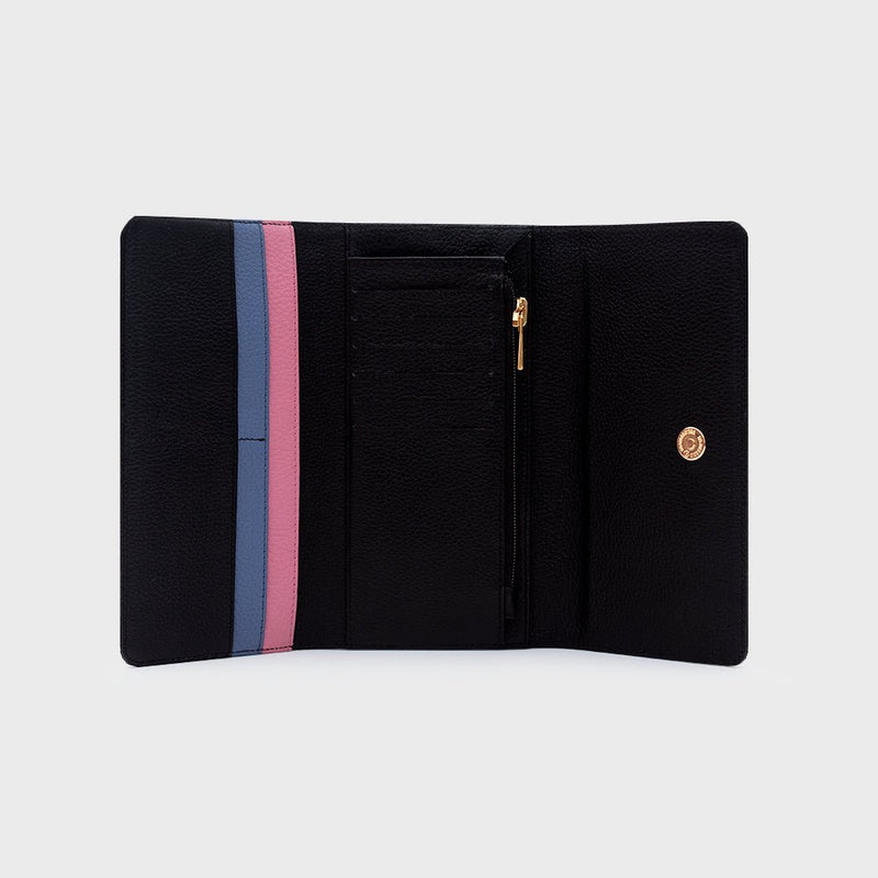 BILLETERA LARGA LUCKY EYE NEGRO 2