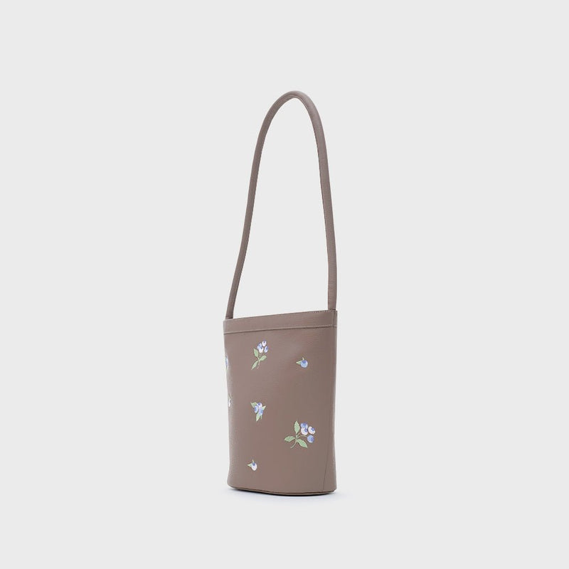 BLUEBERRY BUCKET BAG CAFÉ 5