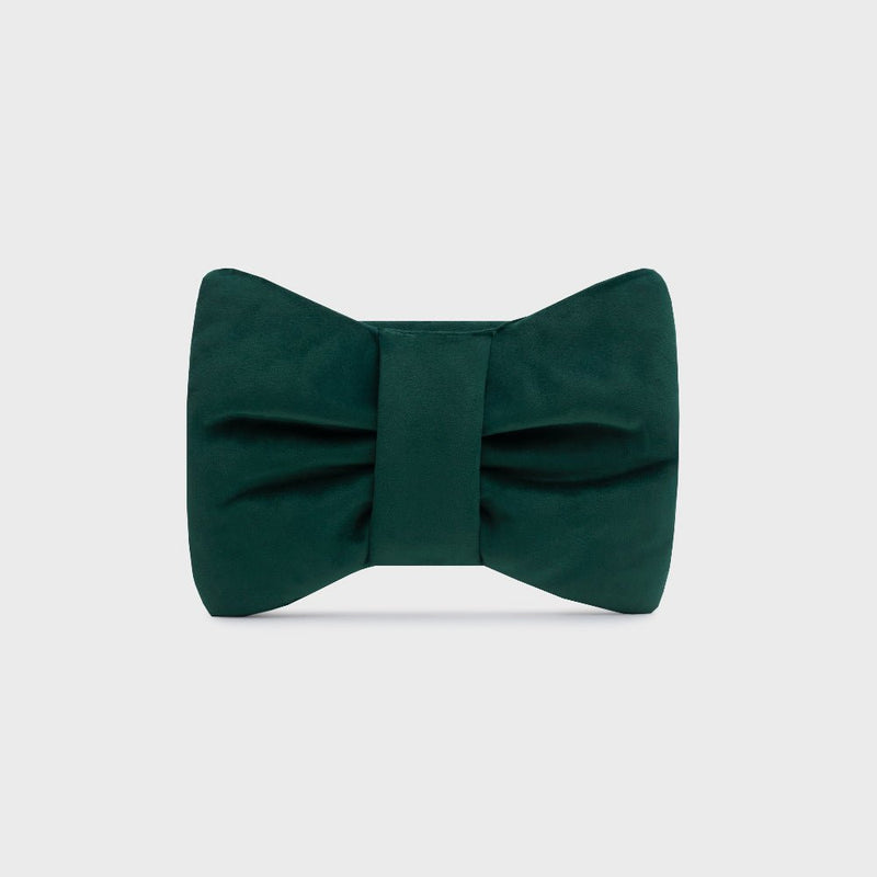 MINI BOW BAG VERDE OSCURO 1