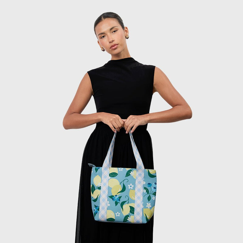 MINI SUPER BAG LEMON CELESTE 2